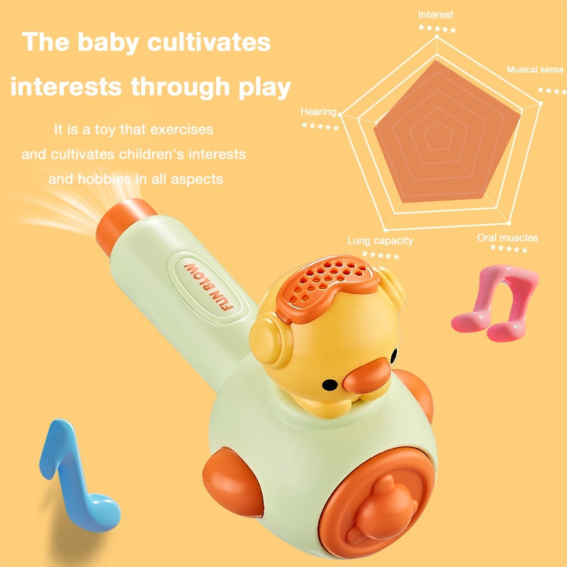 Blow Toy Children's Air Blowing Floating Ball - Lung Exercise, Breath Control Game, Sensory Integration Training Interactive Toy | Elitebaz
