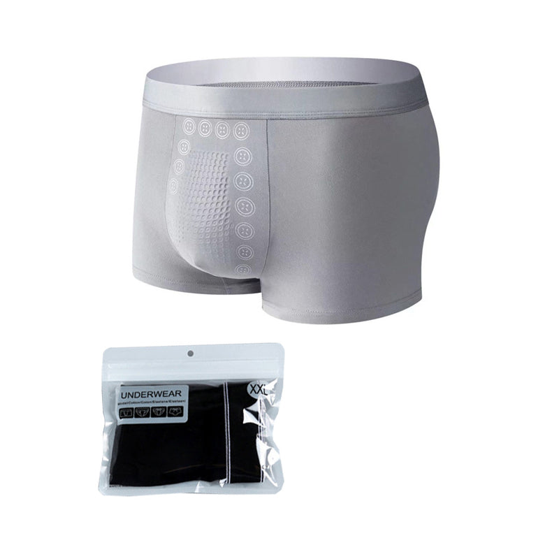 Milk Silk Comfortable Breathable Vitality Mid-waist Boxer Briefs | Elitebaz