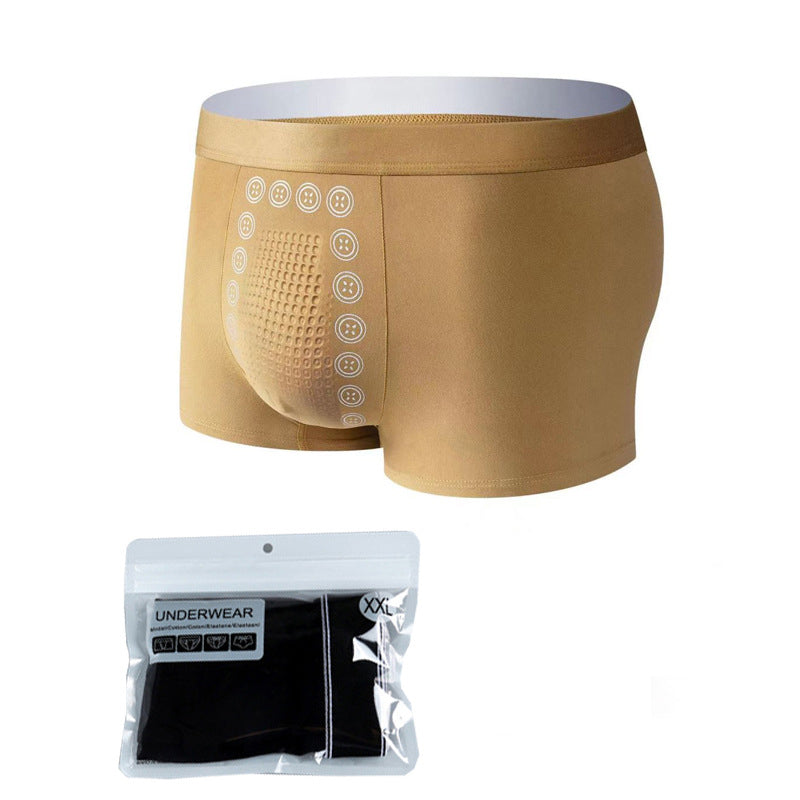 Milk Silk Comfortable Breathable Vitality Mid-waist Boxer Briefs | Elitebaz