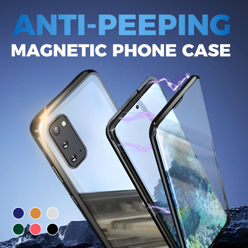 Samsung Anti-Peeping Phone Case, Full-Cover Magnetic Metal Protective Case | Elitebaz