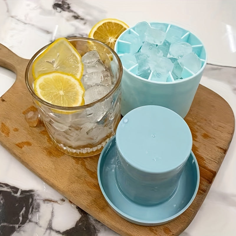 Silicone Cylinder Ice Grid Ice Maker Ice Cube Mold Creativity Mini Ice Bucket| Elitebaz