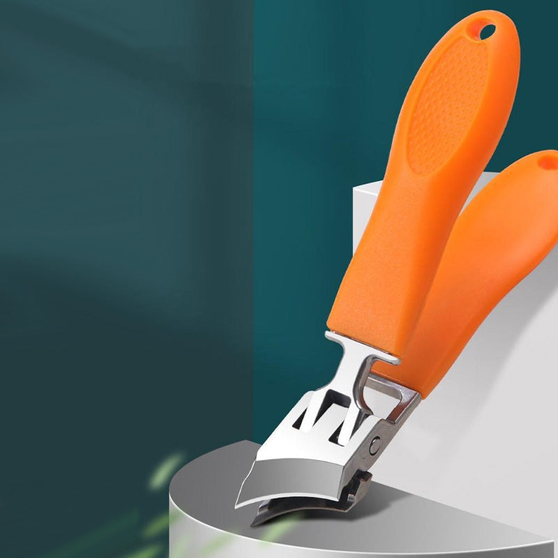 Wide Jaw Opening Anti-Splash Slanted Nail Clipper | Elitebaz
