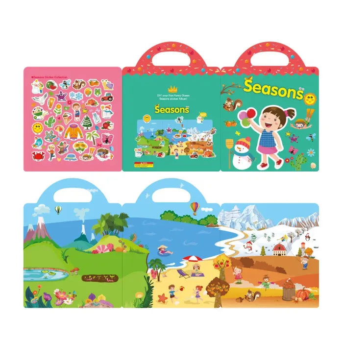 StickyBook - Reusable Sticker Books | Elitebaz