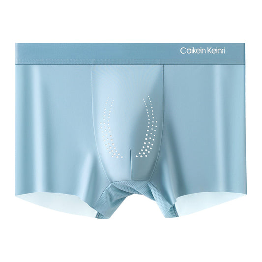 Caikein Keinri Men’s 10A Antibacterial Ice Silk Boxer Briefs