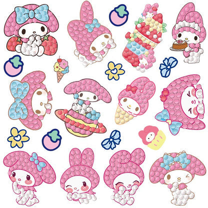 Children's DIY free stick cartoon diamond painting