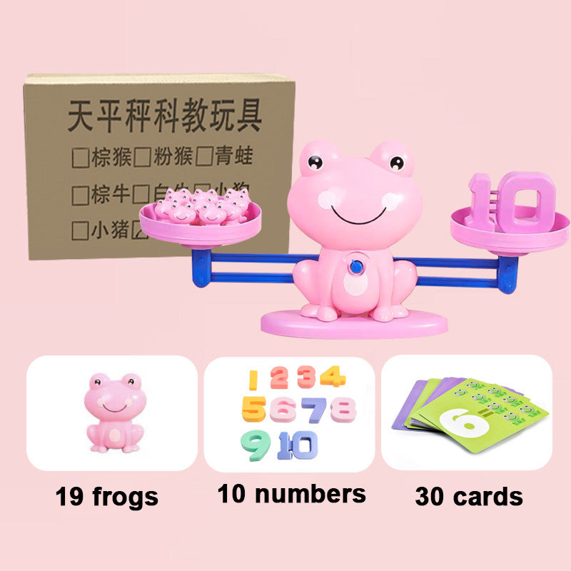 Children's Number Frog Balance Early Education Educational Toy | Elitebaz