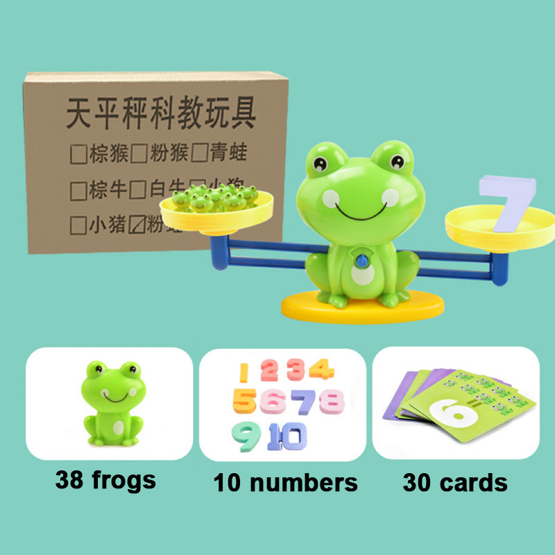 Children's Number Frog Balance Early Education Educational Toy | Elitebaz