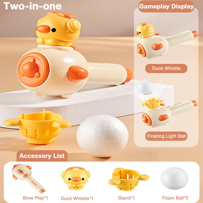 Blow Toy Children's Air Blowing Floating Ball - Lung Exercise, Breath Control Game, Sensory Integration Training Interactive Toy | Elitebaz